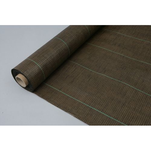 MALLA ANTIHIERBA 100gr/m2 MARRON 2X10m